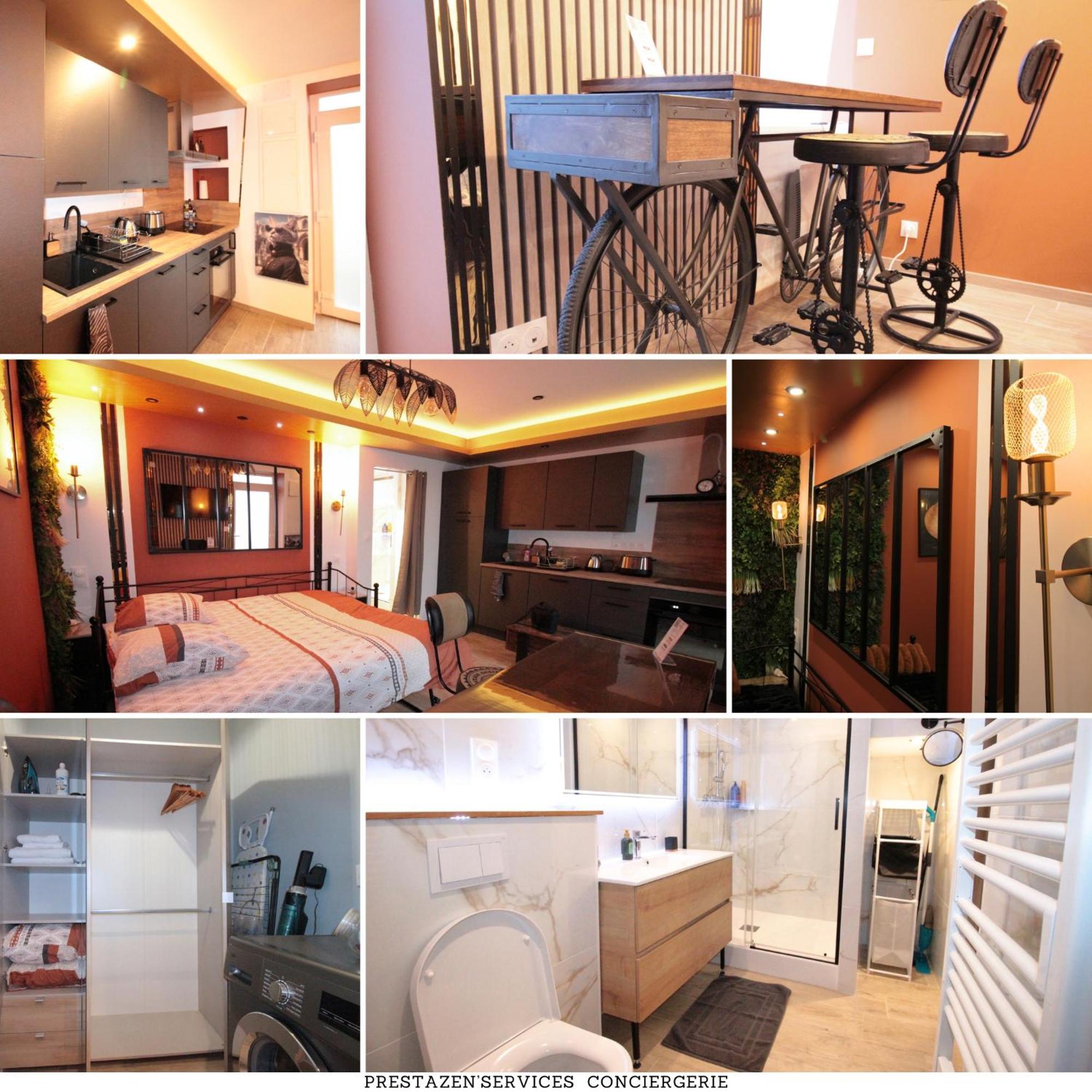 Luxury Studio, Rez De Chaussee, Parking Prive Video Surveillance, Canape Haute Qualite Convertible Couchage 2 Personnes, Centre Ville Proche, Restaurant, Boulangerie 2 Minutes A Pied, Terrasse - 800Metre Carre De Terrain - Gere Par Presta-Zen'Service Verdun Exterior foto